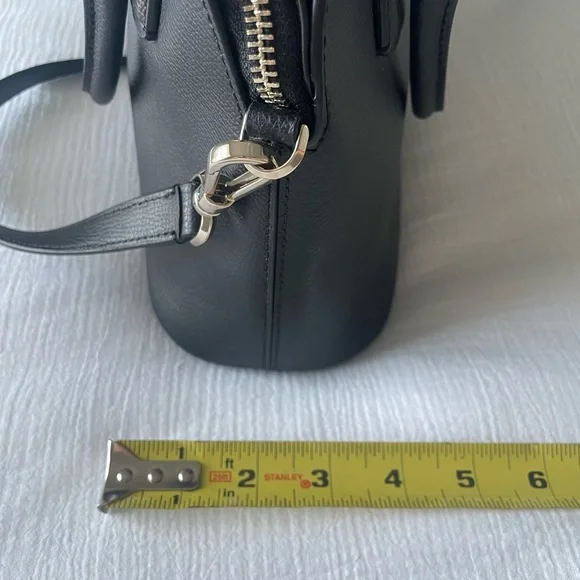 Like new! Black KATE SPADE Sylvia Dome Satchel Crossbody - Picture 9 of 14